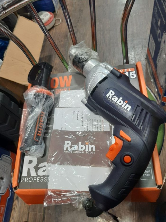 دریل چکشی 810 وات نیم تنه فلزی رابین مدل R1015