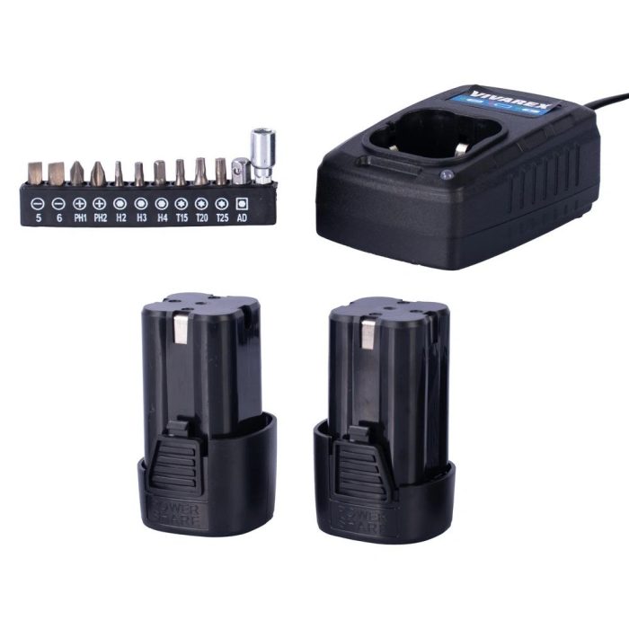 دریل شارژی براشلس ویوارکس مدل VR1610V-21BL