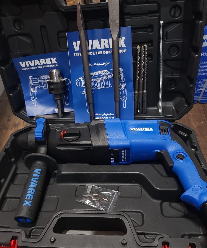 دریل بتن کن سه کاره ویوارکس VR8026-RH - تصویر 6