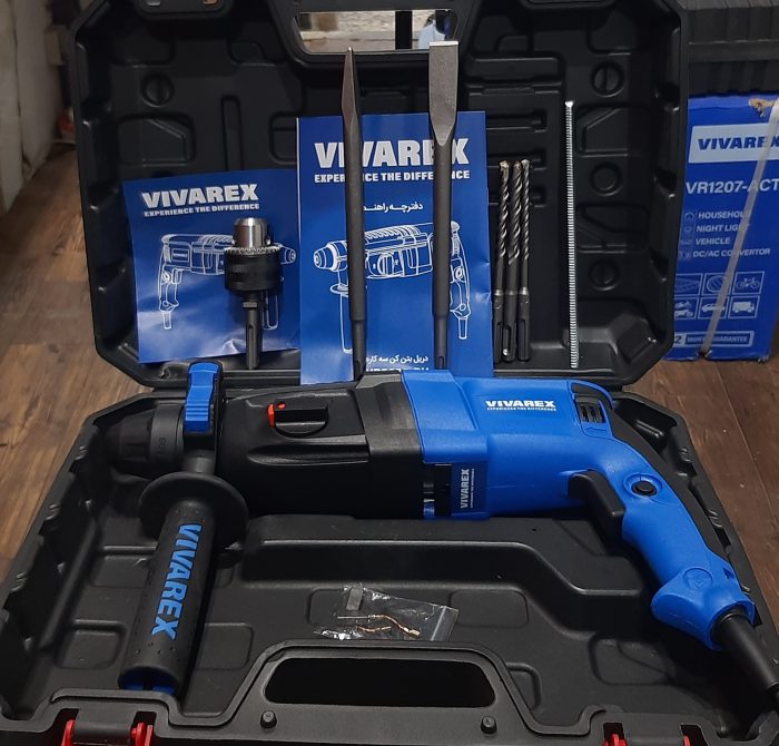 دریل بتن کن سه کاره ویوارکس VR8026-RH - تصویر 7