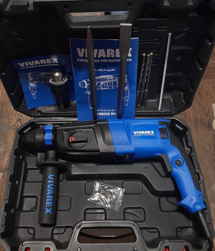 دریل بتن کن سه کاره ویوارکس VR8026-RH - تصویر 8
